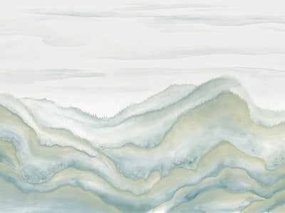 Papier peint ondulations pastel, aperçu du design