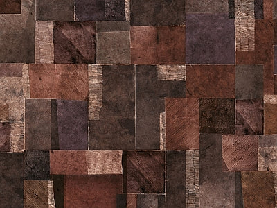 Papier peint mosaïque brune, aperçu du design