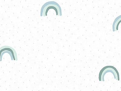Papier peint petits arcs-en-ciel, aperçu du design