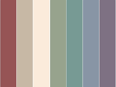 Papier peint bandes de couleurs, aperçu du design
