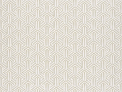 Papier peint grille beige, aperçu du design