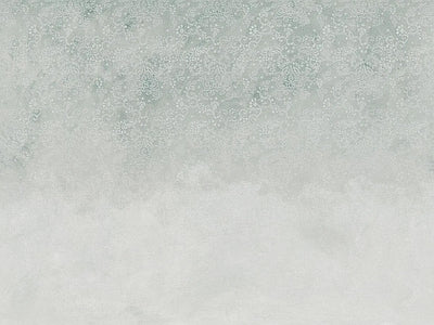 Aperçu de Papier peint brume gris bleu – Salon sur votre mur