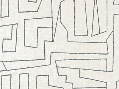Papier peint labyrinthe, aperçu du design