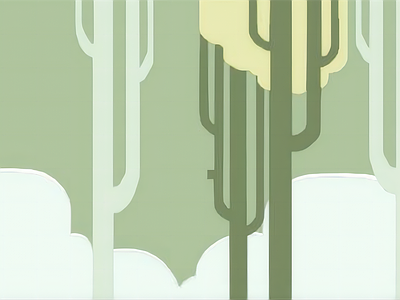 Papier peint cactus graphiques, aperçu du design