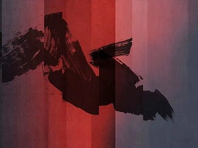 Papier peint éclat rouge, aperçu du design