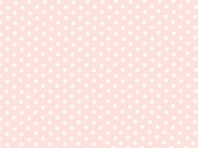 Papier peint pois rose poudré, aperçu du design