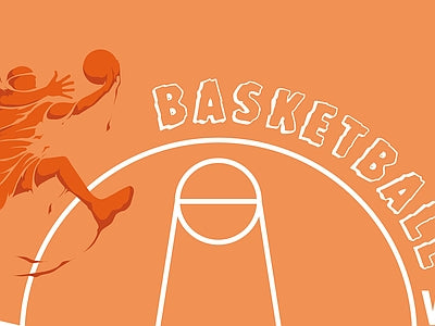Aperçu de Papier peint terrain de basket – Chambre enfant sur votre mur