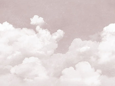 Papier peint ciel rosé, aperçu du design