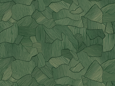 Papier peint feuillage vert sapin, aperçu du design