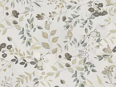 Papier peint petit herbier, aperçu du design