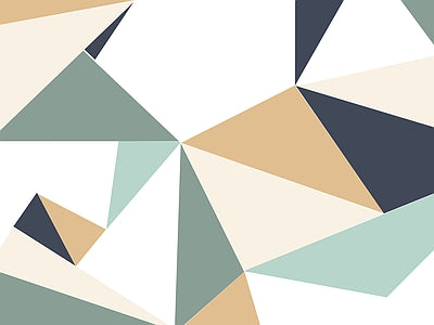 Papier peint triangles pastel, aperçu du design